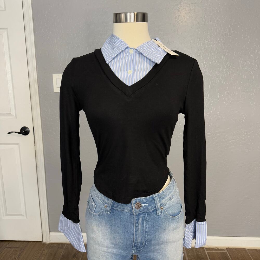 Commense 2‎ in 1 Polo Shirt Black, M